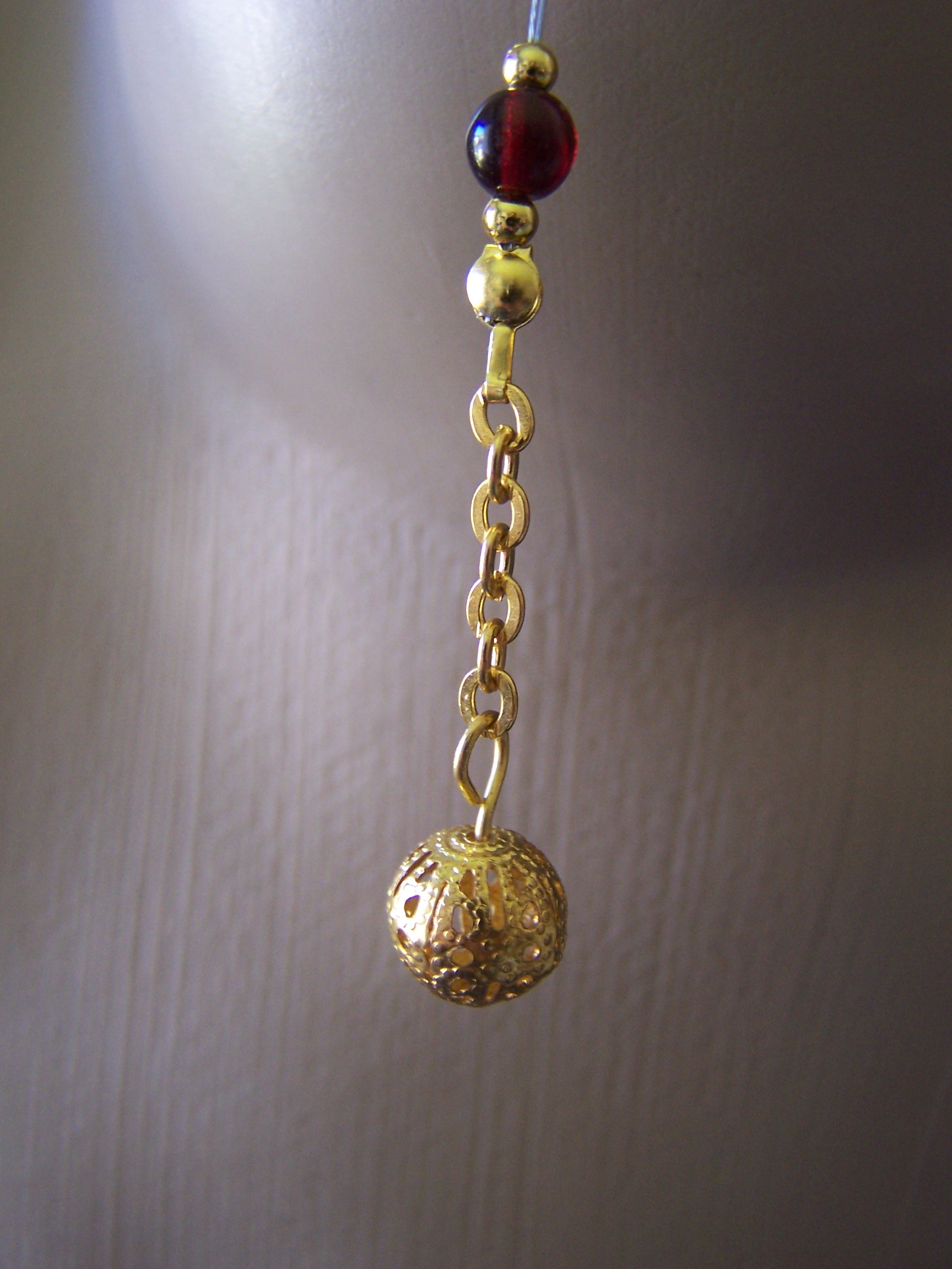 DecoPro Schlüsselquasten 12,5cm - 2 Stück Antik-Gold Für Deko & Möbel